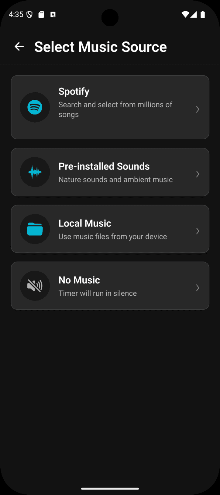 Captura de pantalla de Pulse 5